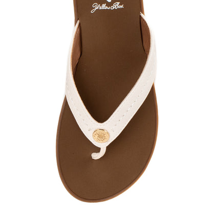 Yellow Box Footwear Featured | Fallen Logo Sandal - Ivory