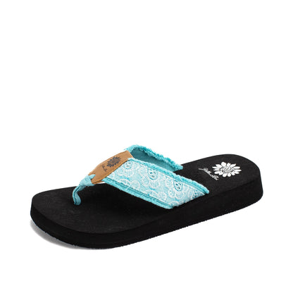 Yellow Box Footwear Discount | Fabulous Flip Flop - Lt Denim