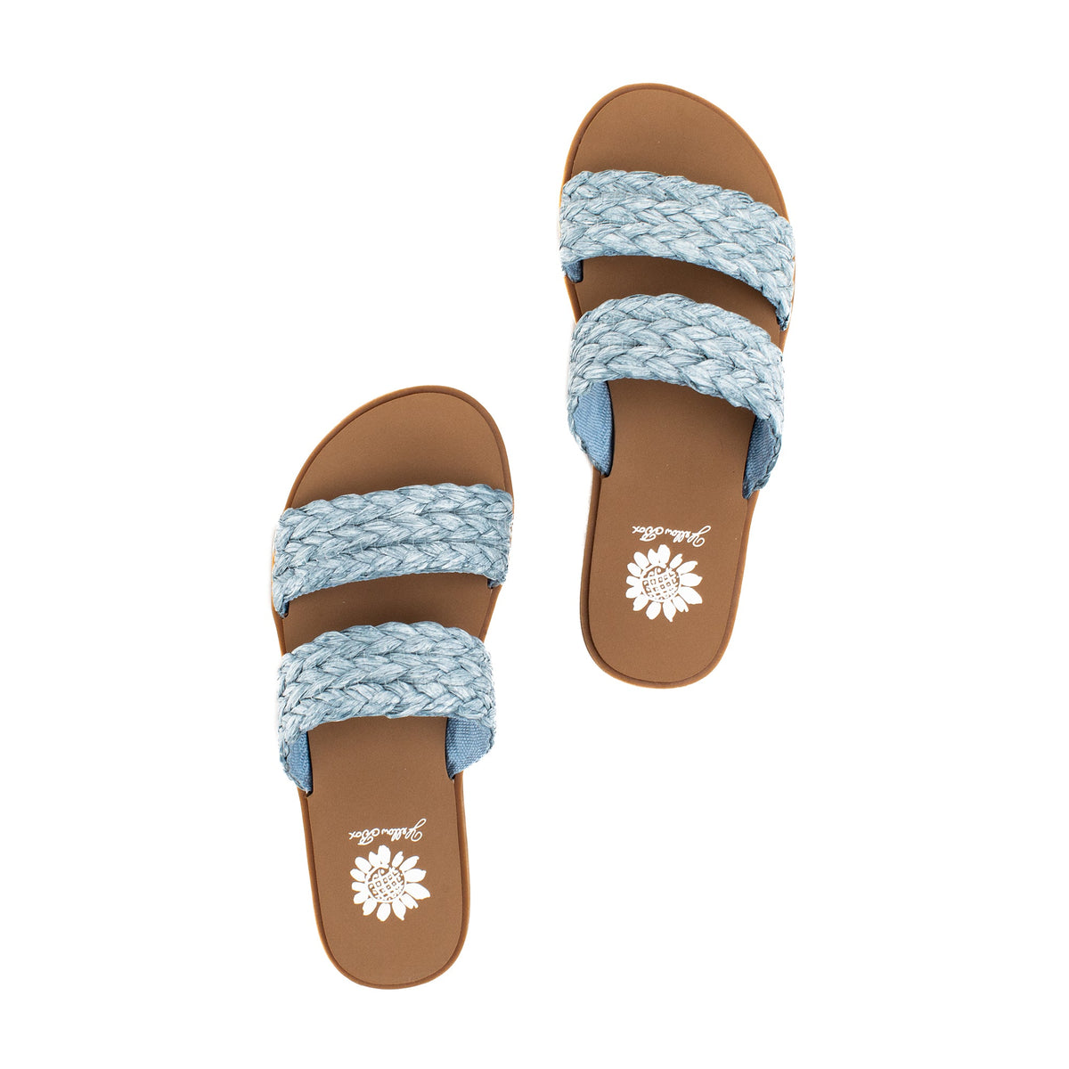 Yellow Box Footwear Latest | Filbert Slide Sandal - Denim