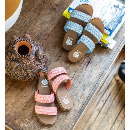 Yellow Box Footwear Latest | Filbert Slide Sandal - Denim