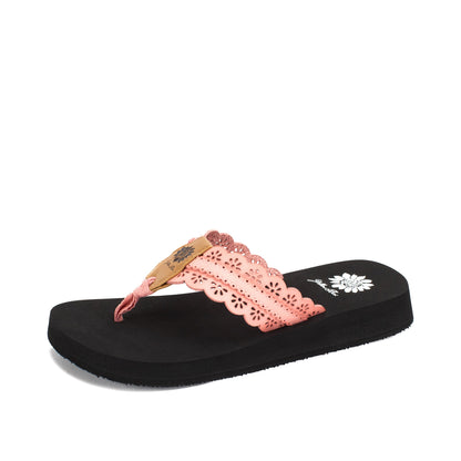 Yellow Box Footwear Best Price | Fascell Flip Flop - Blush