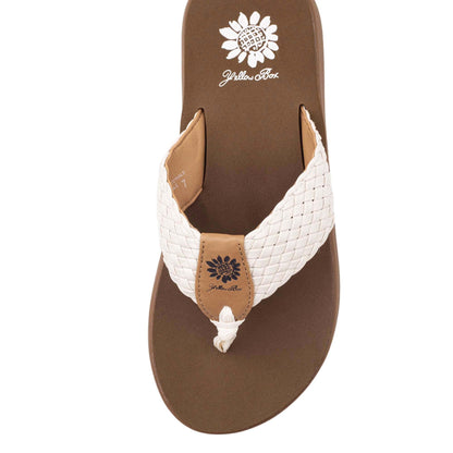 Yellow Box Footwear Latest | Gamma Sandal - Cream