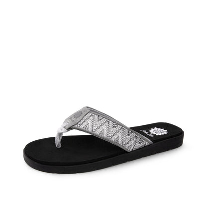 Yellow Box Footwear Best Price | Fidda Flip Flop Sandal - Black