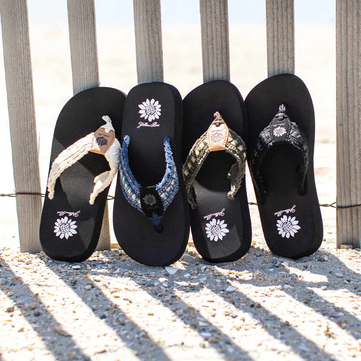 Yellow Box Footwear Recommended | Fulmar Flip Flop - Denim