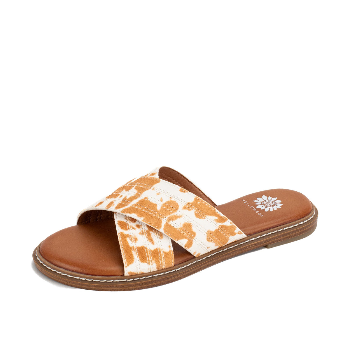 Yellow Box Footwear Special Offer | Linta Crossband Slide - Cow