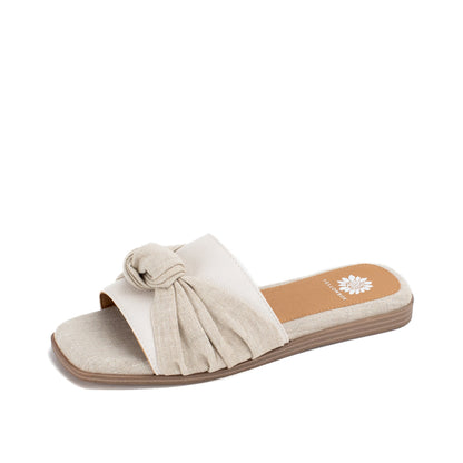 Yellow Box Footwear Trusted | Kimia Slide Sandal - Natural
