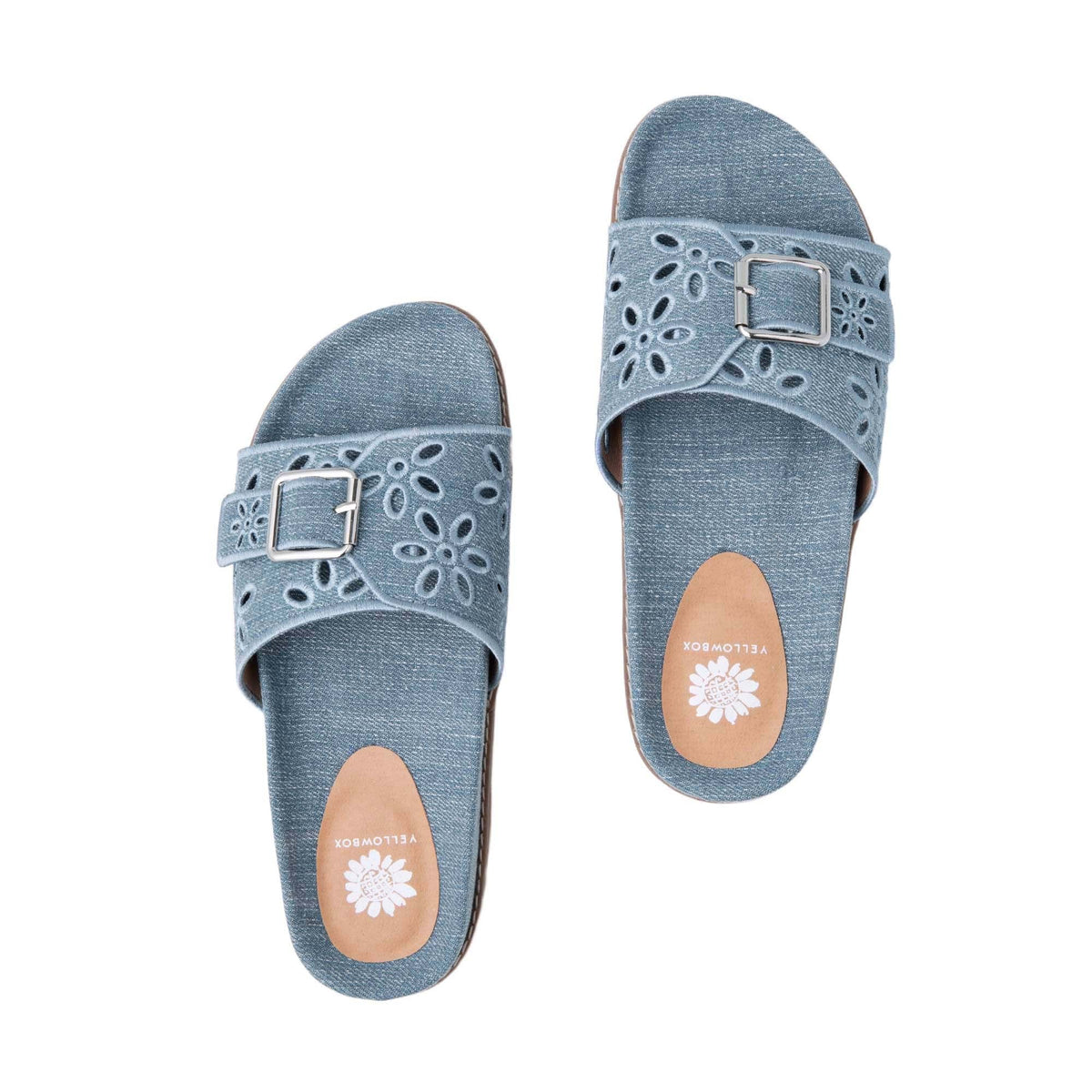 Yellow Box Footwear Classic | Haisley Slide Sandal - Denim