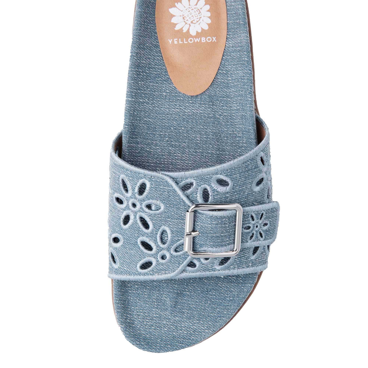 Yellow Box Footwear Classic | Haisley Slide Sandal - Denim