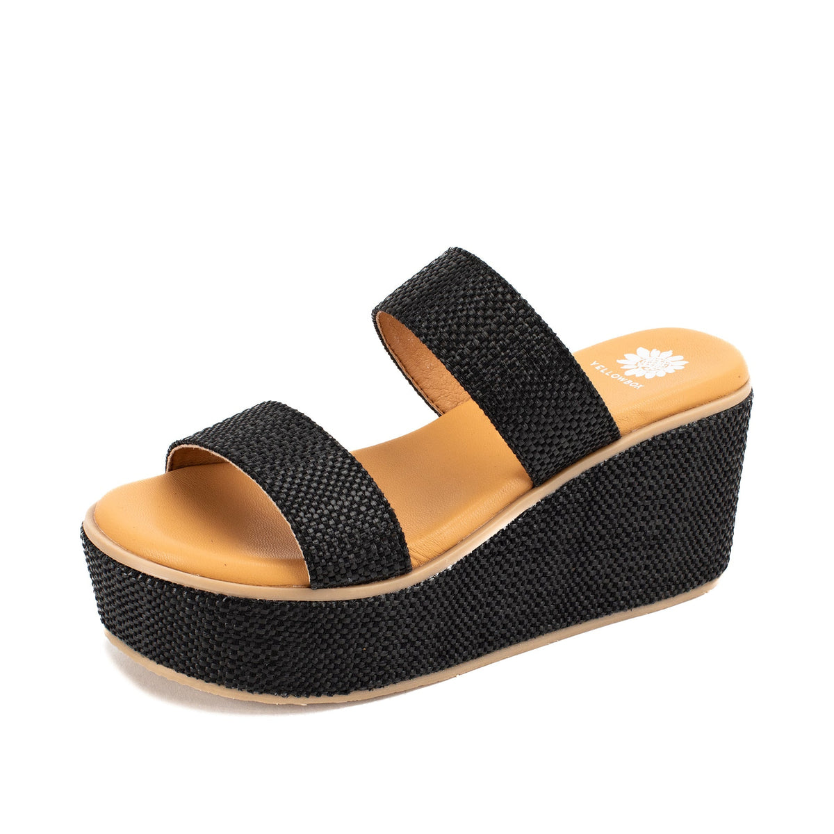 Yellow Box Footwear Special Offer | Inisa Wedge Sandal - Black