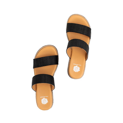 Yellow Box Footwear Special Offer | Inisa Wedge Sandal - Black