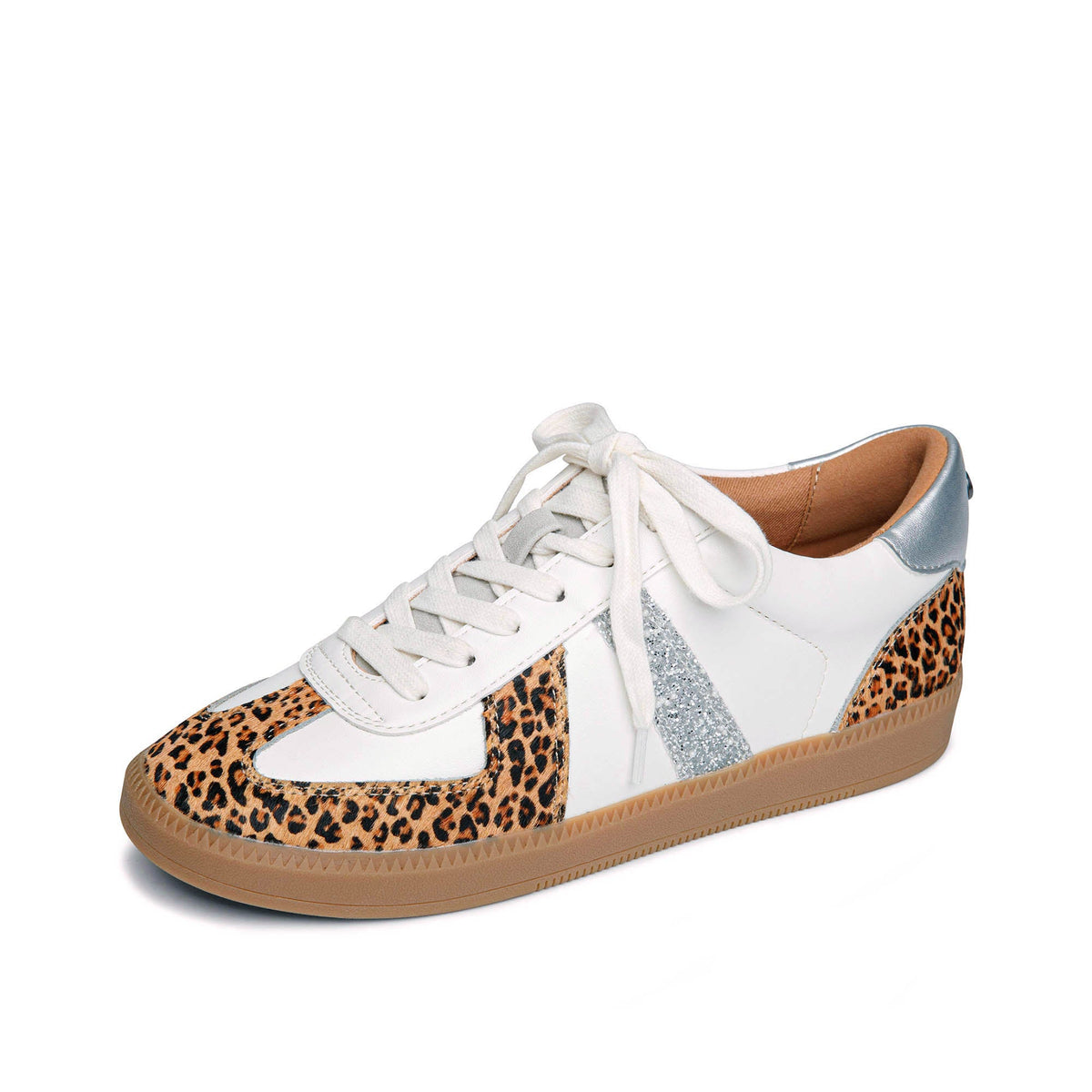 Yellow Box Footwear Customer Favorite | Zayne Lace-Up Sneaker - Leopard