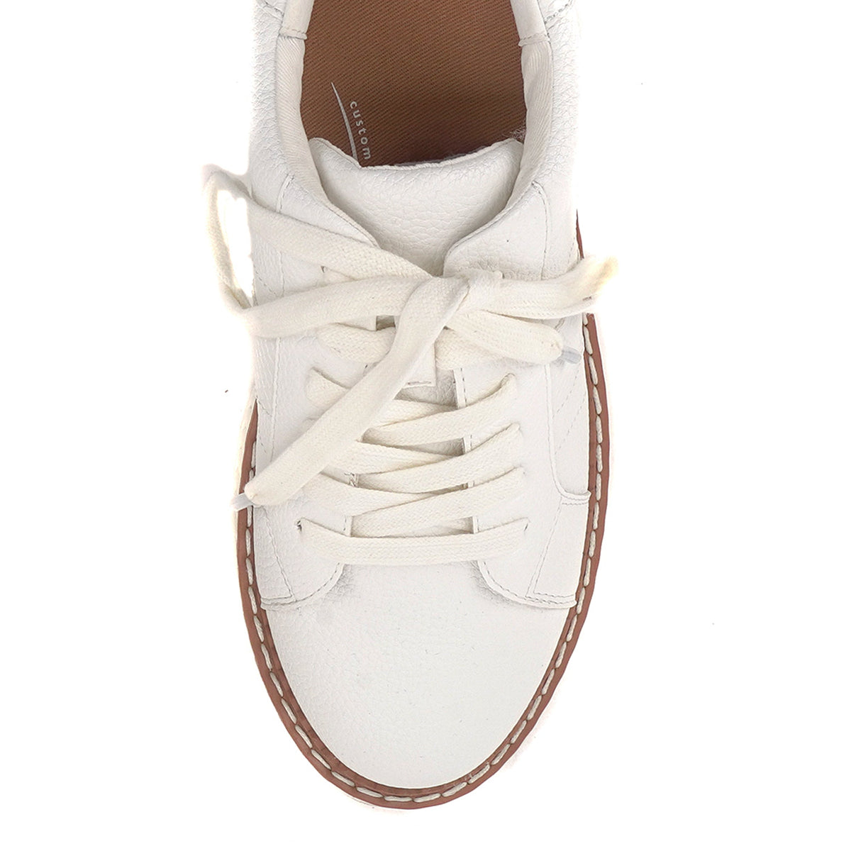 Yellow Box Footwear Sale | Marcell Flatform Sneaker - White