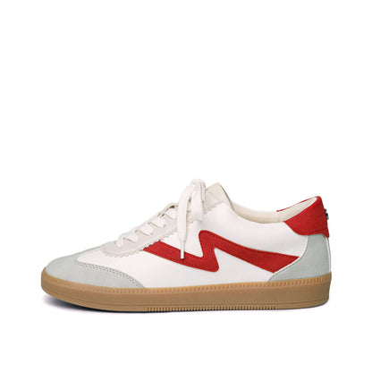 Yellow Box Footwear Sale | Zeldie Lace-Up Sneaker - Red