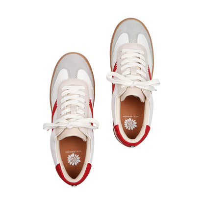 Yellow Box Footwear Sale | Zeldie Lace-Up Sneaker - Red