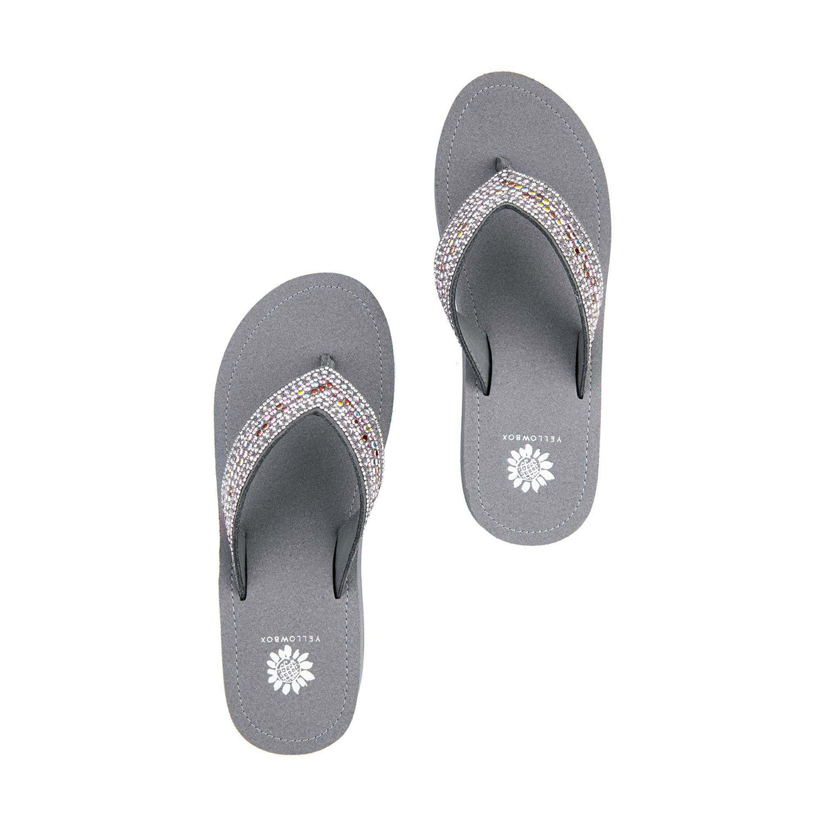 Yellow Box Footwear Special Offer | Terrah Wedge Sandal - Gray Multi