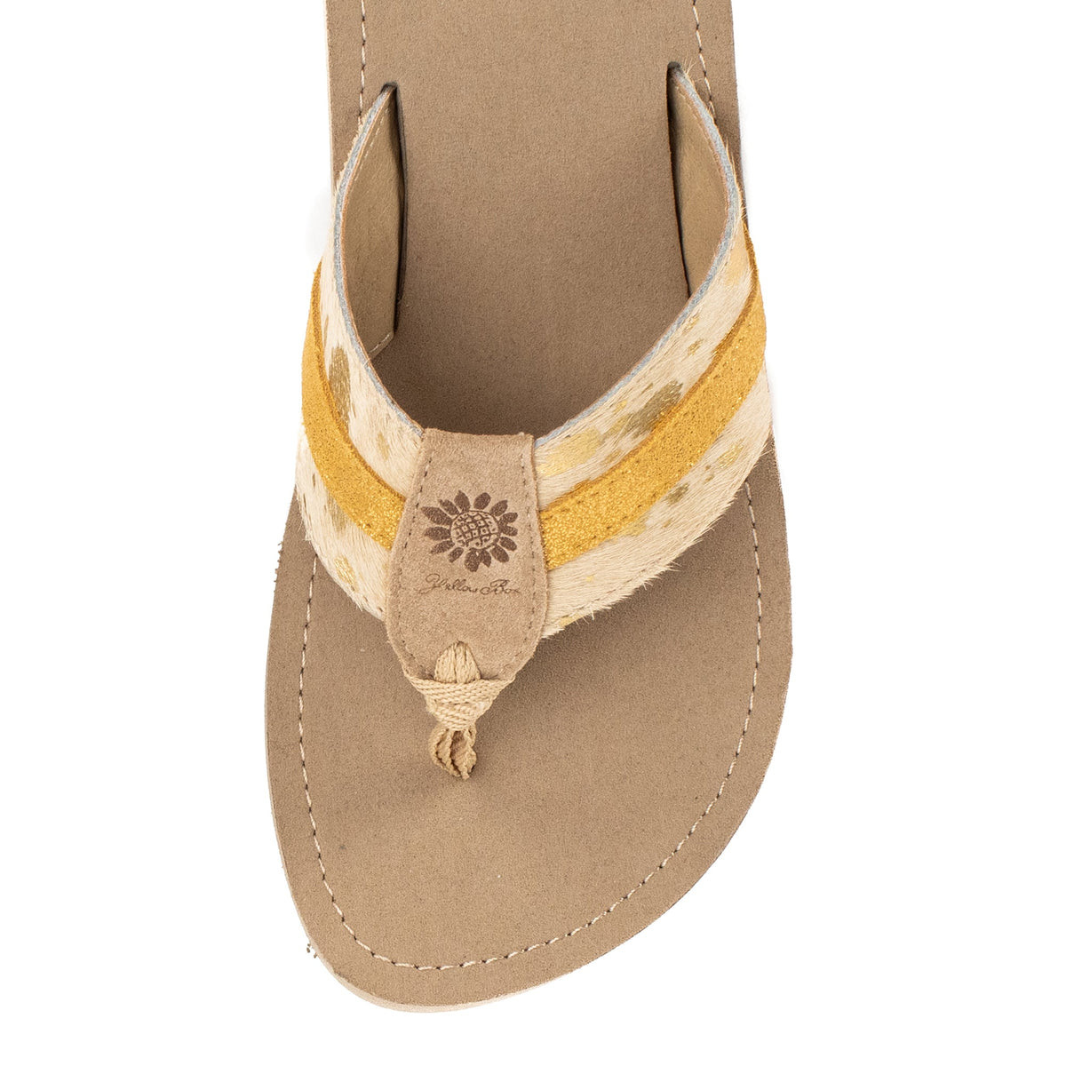 Yellow Box Footwear Exclusive | Jafna Flip Flop Sandal - Gold