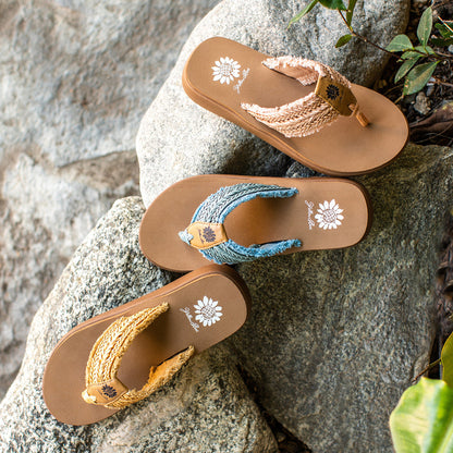 Yellow Box Footwear Smart Buy | Guppy Sandal - Denim