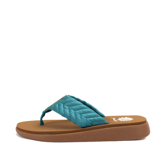 Yellow Box Footwear Featured | Grant Sandal - Teal