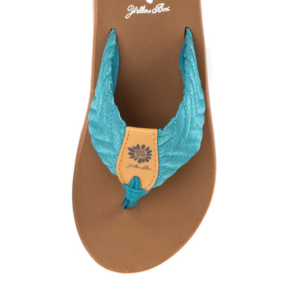Yellow Box Footwear Featured | Grant Sandal - Teal