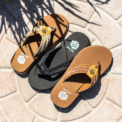 Yellow Box Footwear Top Pick | Glendale Sandal - Black