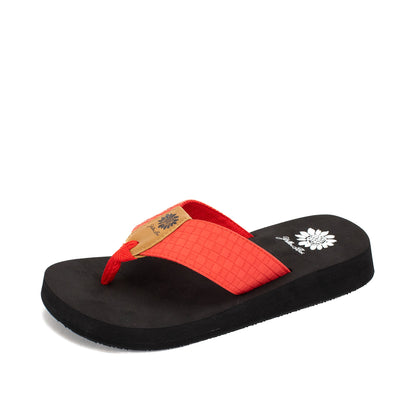 Yellow Box Footwear Best Seller | Flinge Flip Flop - Red