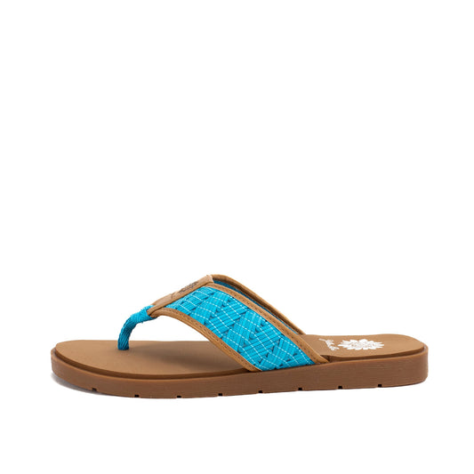 Yellow Box Footwear Quality | Fellow Flip Flop Sandal - Blue