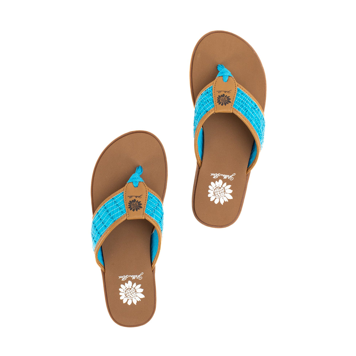 Yellow Box Footwear Quality | Fellow Flip Flop Sandal - Blue