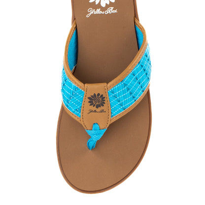 Yellow Box Footwear Quality | Fellow Flip Flop Sandal - Blue
