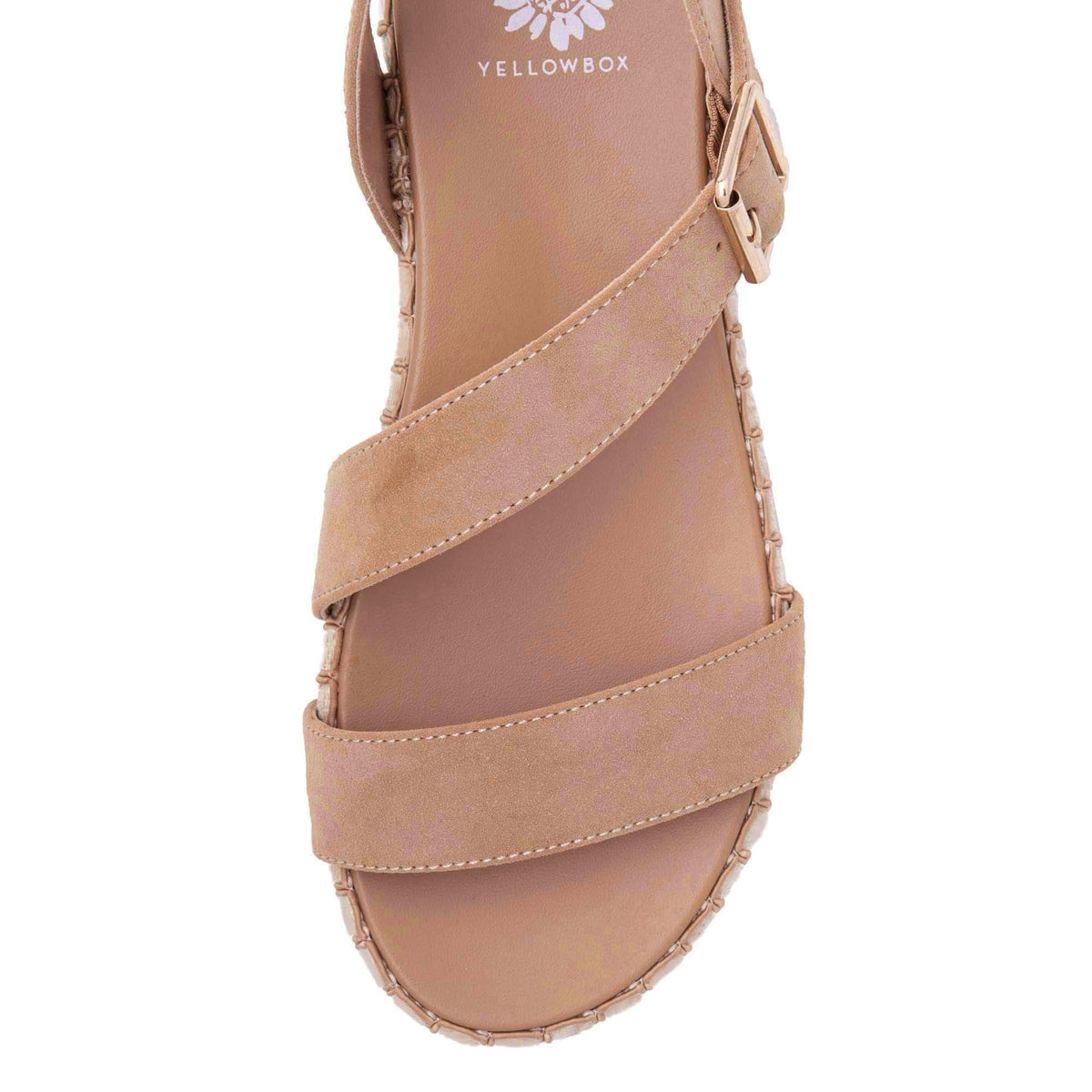 Yellow Box Footwear New | Anadel Sandal - Almond