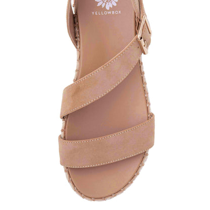 Yellow Box Footwear New | Anadel Sandal - Almond