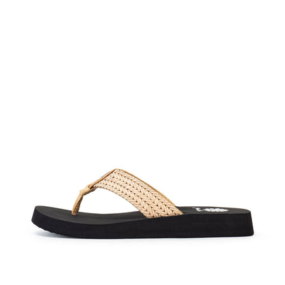 Yellow Box Footwear Special Offer | Faldi Flip Flop - Tan